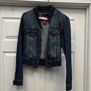 Astars Dark Blue Women's Jean Jacket